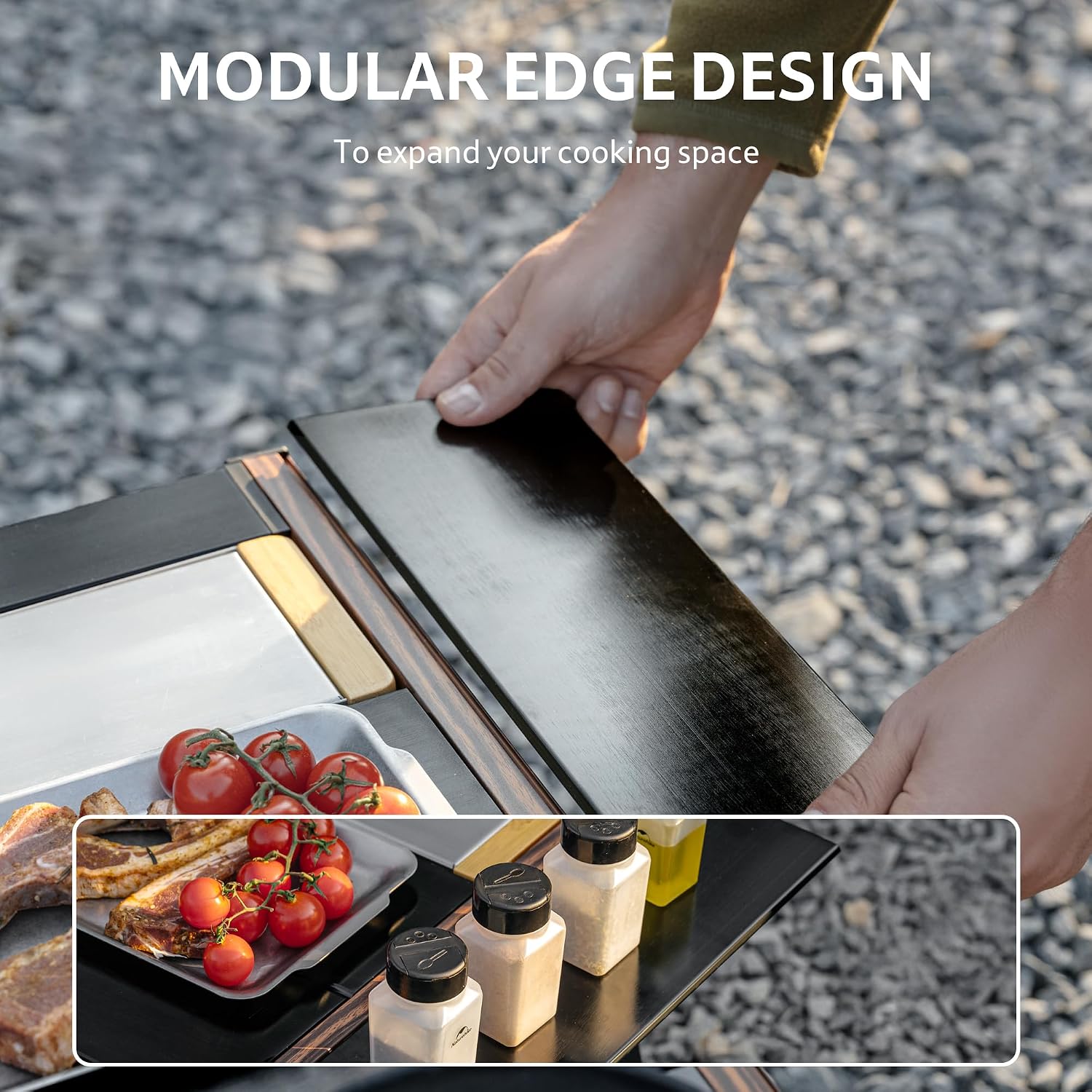 Adjustable Height Camping Tabl - огляд і ціна Camping Cooking System