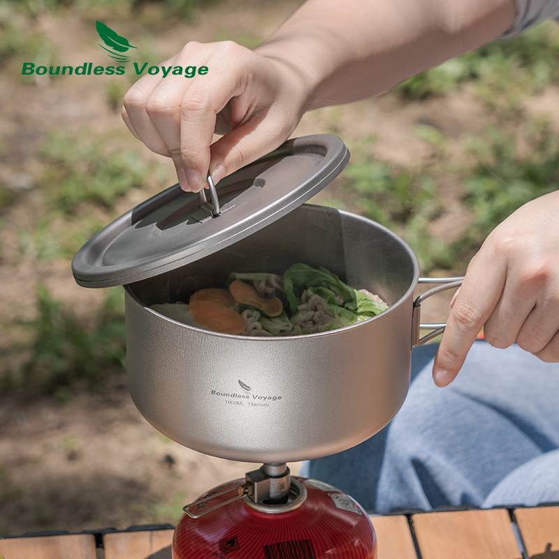Boundless Voyage Titanium Camp - огляд і ціна Camping Cooking Hardware