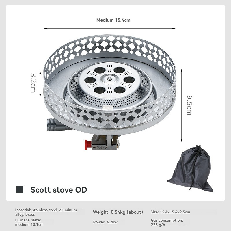 OD-4 Scott High Mountain Stove - огляд і ціна Camping Cooking Hob