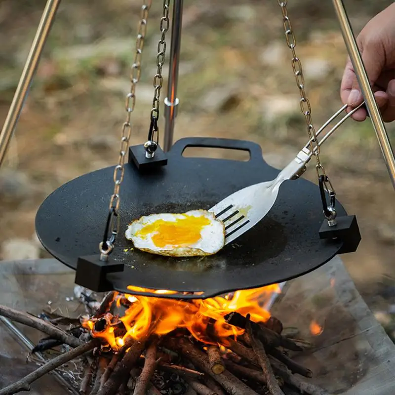 Aluminum Camping Bonfire Tripo - огляд і ціна Camping Cooking Pot Tripod