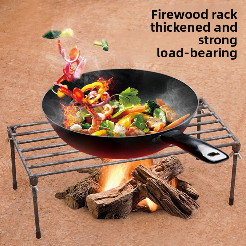 Steel Tripod Pot Stand Outdoor - огляд і ціна Camping Cooking Pot Tripod