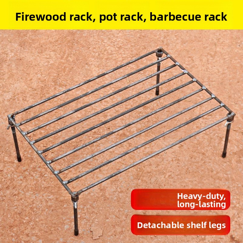 Steel Tripod Pot Stand Outdoor - огляд і ціна Camping Cooking Pot Tripod