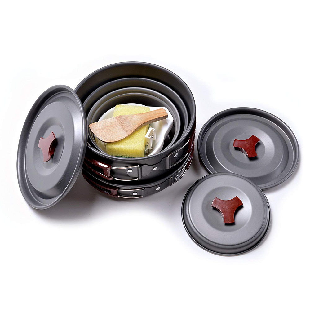 Outdoor Camping Cookware Kit N - огляд і ціна Camping Cooking Hardware
