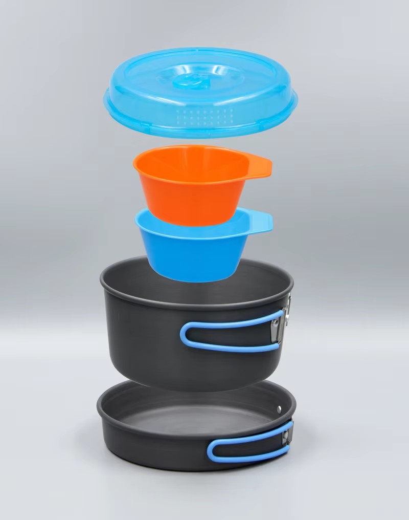 Camping Cookware Backpacking P - огляд і ціна Camping Cooking Pot Set