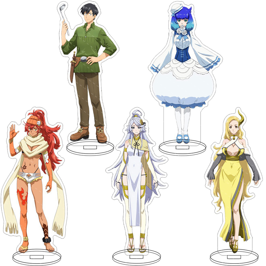 16CM Anime Figure Campfire Coo - огляд і ціна Campfire Cooking In Another World With My Absurd Skill