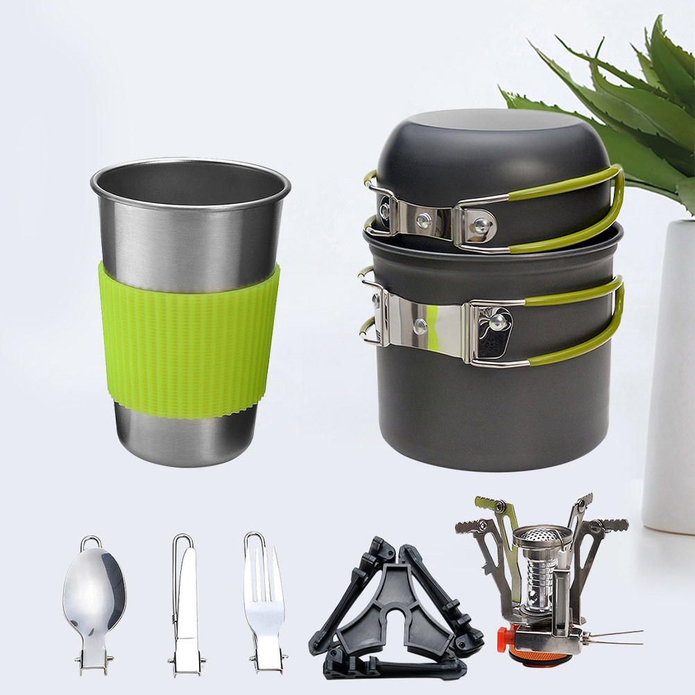Outdoor Camping Cookware Set L - огляд і ціна Camping Cooking Pot Set