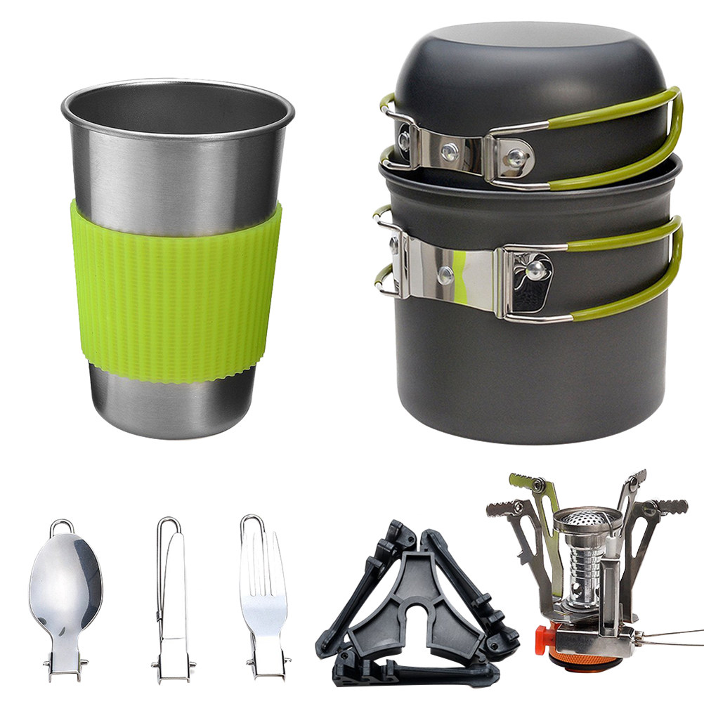 Outdoor Camping Cookware Set L - огляд і ціна Camping Cooking Pot Set